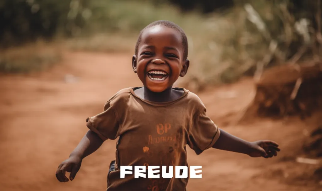 Karte Freude