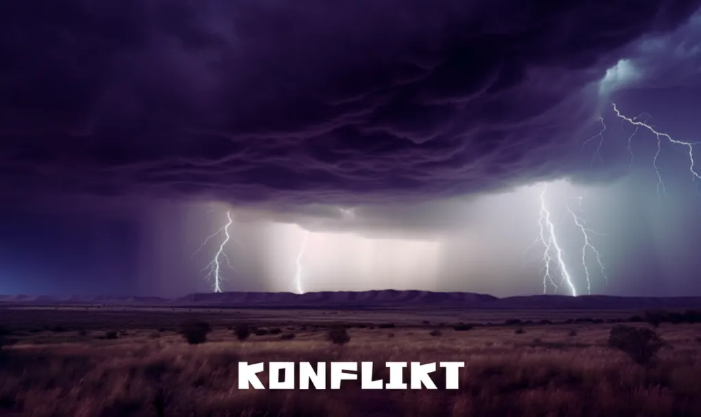 Karte Konflikt