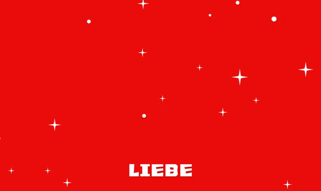 Karte Liebe
